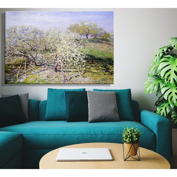 Reprodukce obrazu Claude Monet - Spring, 90 x 60 cm-image-1