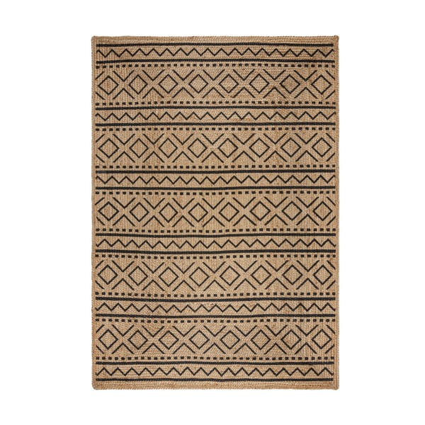 Jutový koberec v přírodní barvě 120x170 cm Luis – Flair Rugs