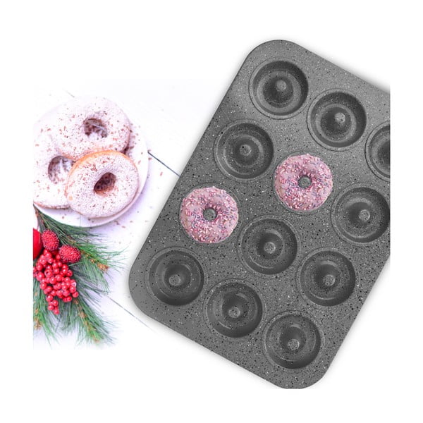 Kovová forma na pečení koblih 28,5x40 cm Grande – Orion-image-3