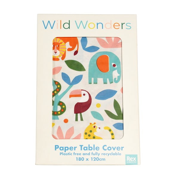 Ubrus z papíru 120x180 cm Wild Wonders – Rex London-image-3