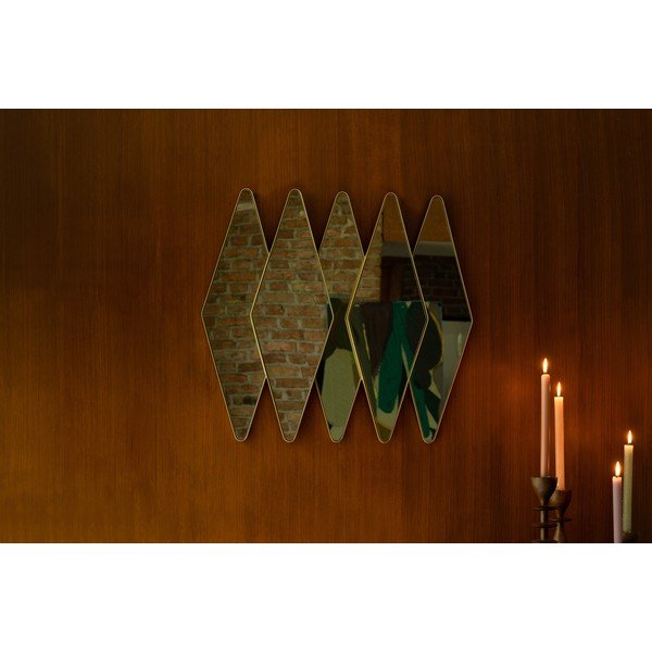 Nástěnné zrcadlo 77x70 cm Kyoko – Dutchbone-image-2