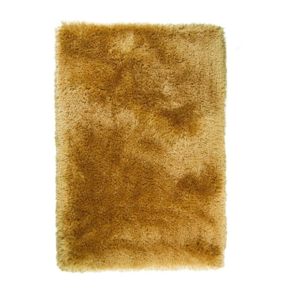 Hořčicový koberec Flair Rugs Pearl, 80 x 150 cm