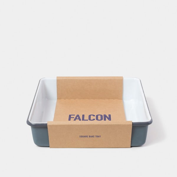 Šedá smaltovaná zapékací mísa Falcon Enamelware
