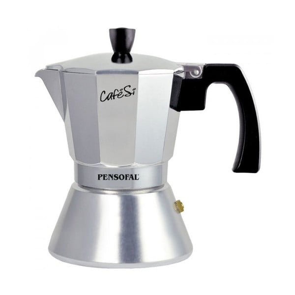 Moka konvička na espresso ve stříbrné barvě Pensofal Cafesi Classic, 9 šálků
