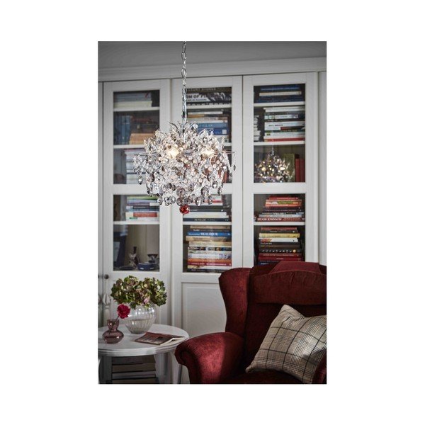 Chromované závěsné svítidlo Markslöjd Hidden, ⌀ 53 cm-image-1