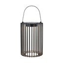 Černá venkovní solární LED lucerna na USB (výška 54 cm) Cavia – Markslöjd