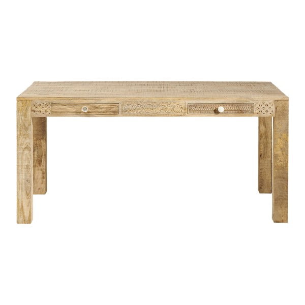 Jídelní stůl z mangového dřeva Kare Design Puro Plain, 160 x 80 cm