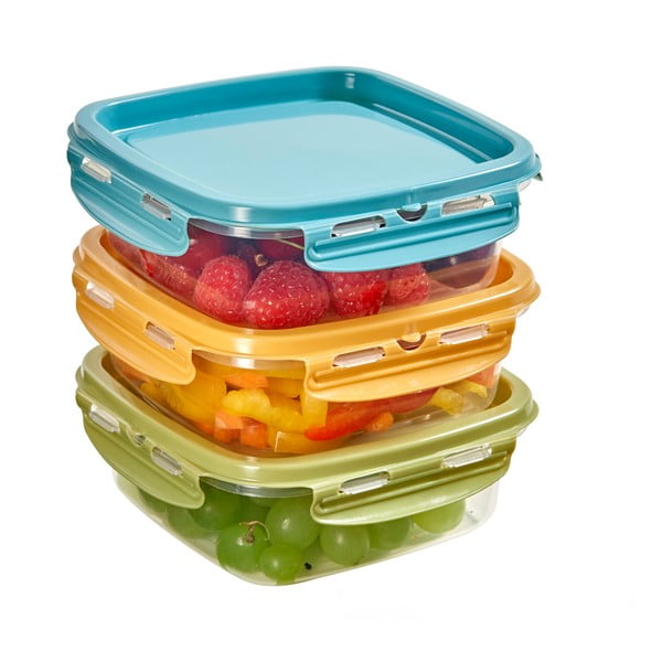 Potravinové krabičky v sadě 3 ks Snipslock – Snips