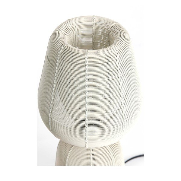 Krémová stolní lampa (výška 42 cm) Aboso – Light & Living-image-1