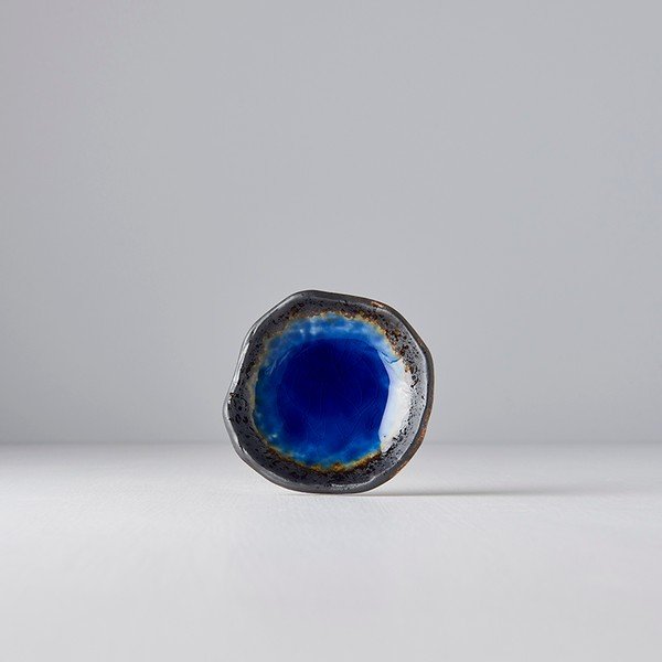 Modrý keramický talířek MIJ Cobalt, ø 9 cm-image-2