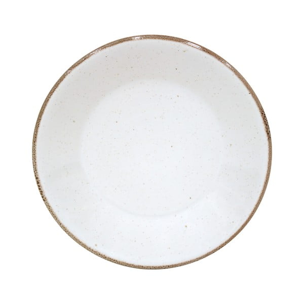 Bílý kameninový dezertní talíř Casafina Sardegna, ⌀ 16 cm
