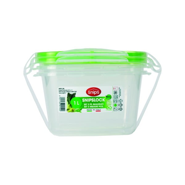Sada 2 krabiček na potraviny Snips, 1 l-image-3