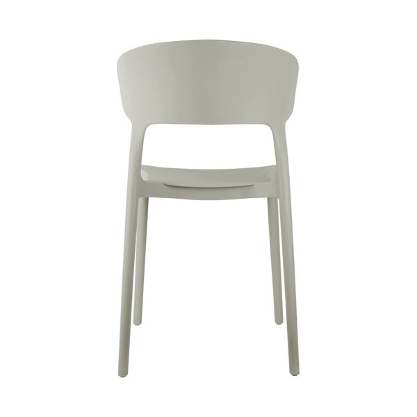 Šedá plastová jídelní židle Fain – Leitmotiv-image-3