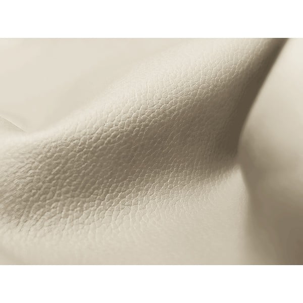 Béžová podnožka z imitace kůže Aloha – Makamii-image-4