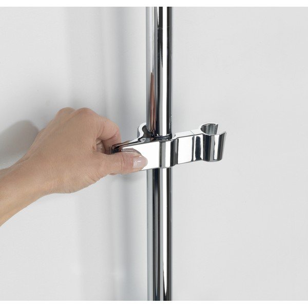 Držák na sprchovou hlavici z nerezové oceli v leskle stříbrné barvě – Wenko-image-1