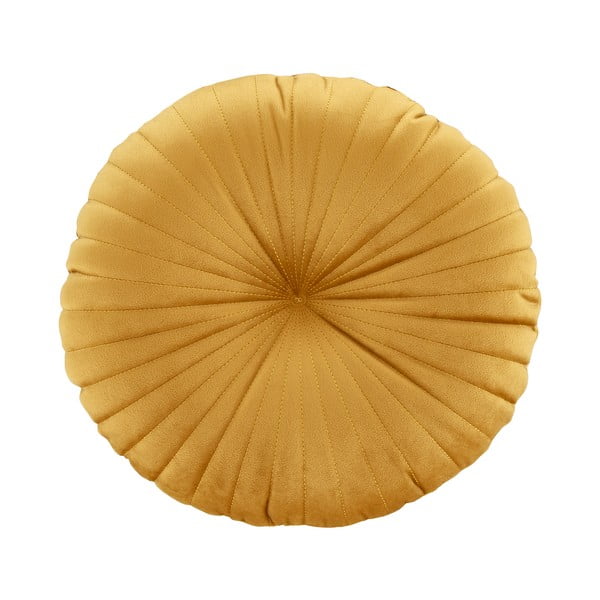 Sametový dekorační polštář ø 40 cm Round Soft Touch – Catherine Lansfield