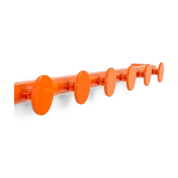 Oranžový kovový nástěnný věšák 75 cm Retro – Spinder Design-image-3