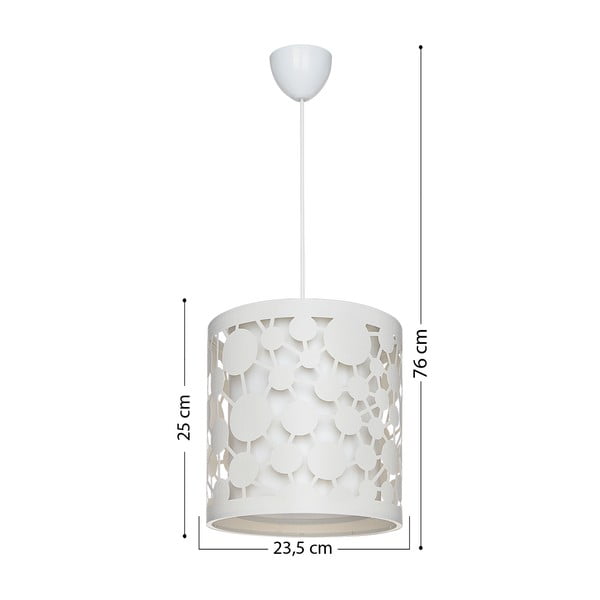 Bílé stropní svítidlo 76x23.5 cm – Squid Lighting-image-3