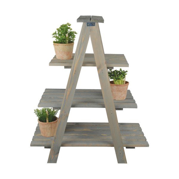 Dřevěný stojan na květiny – Esschert Design-image-1