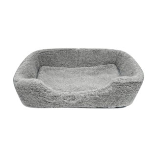 Tmavě šedý zvířecí pelíšek z merino vlny Native Natural, šířka 60 cm