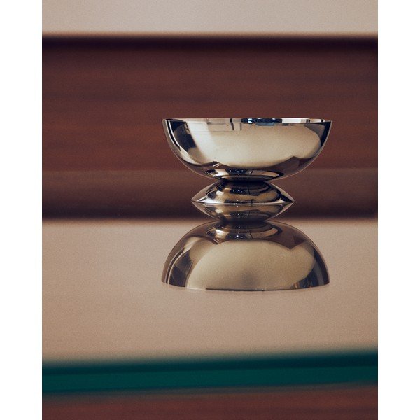 Nerezové servírovací misky v sadě 2 ks ve stříbrné barvě Nirela – Kave Home-image-1