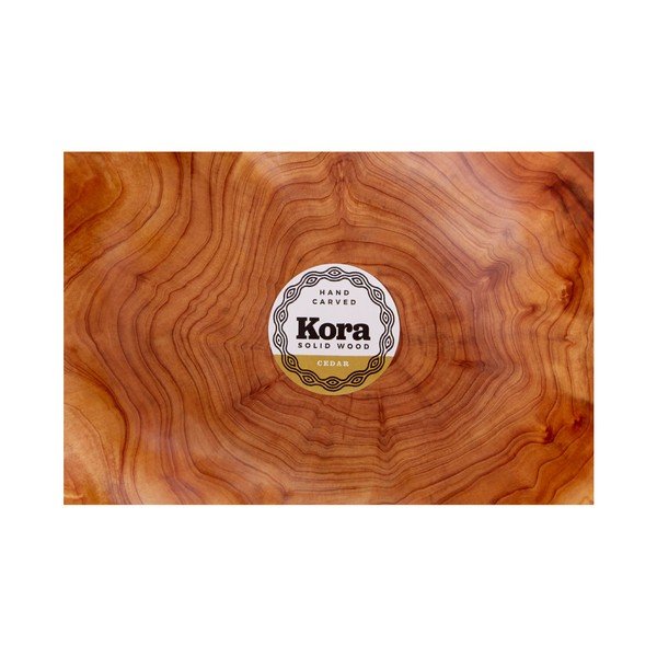 Servírovací mísa z cedrového dřeva Premier Housewares Kora, ⌀ 35 cm-image-2