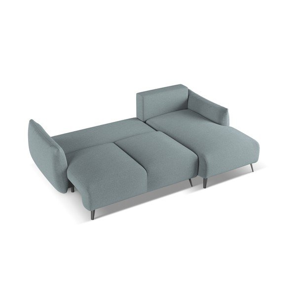 Světle modrá rohová pohovka (pravý roh) Malie – Makamii-image-4