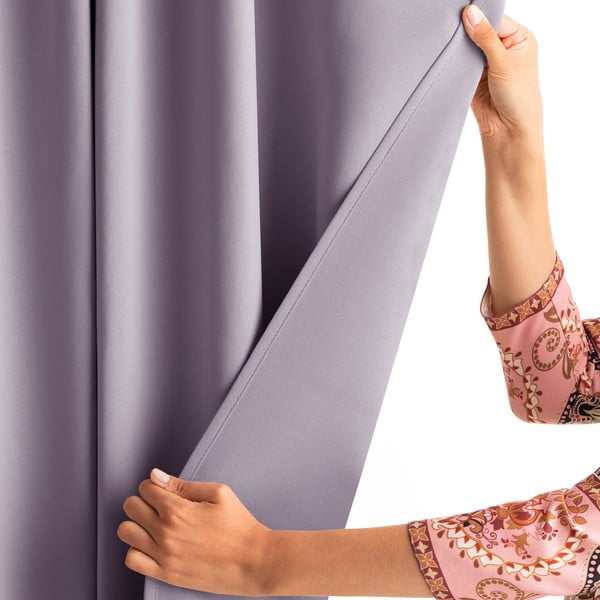 Starorůžový dimout závěs 140x245 cm Kierra – Restilo-image-2