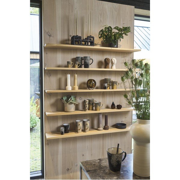 Černé hrnky na espresso z kameniny v sadě 4 ks 100 ml Hela – Villa Collection-image-1