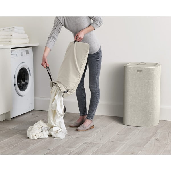 Látkový koš na prádlo 30+30 l Tota – Joseph Joseph-image-1
