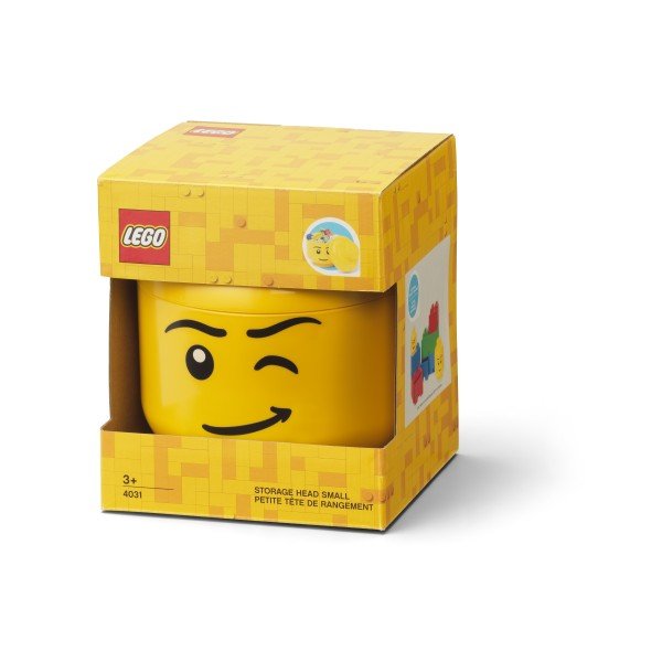 Plastový dětský úložný box Head – LEGO®-image-1