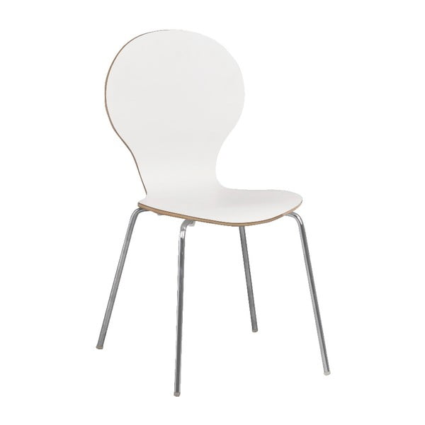 Bílá jídelní židle Rowico Fusion