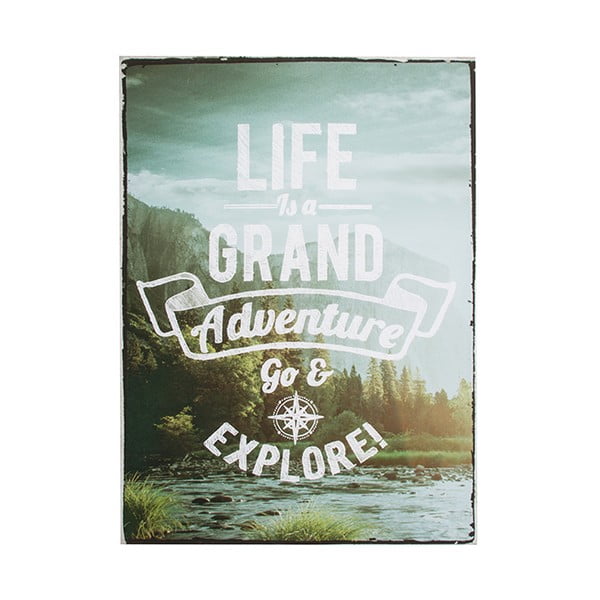 Obraz Graham & Brown Life Is Adventure, 50 x 70 cm