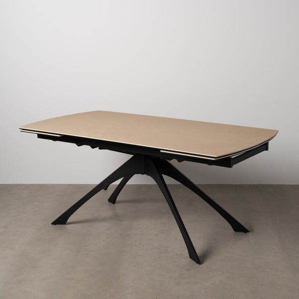 Rozkládací jídelní stůl s přídavnou deskou 90x180 cm Rocía – Ixia-image-1