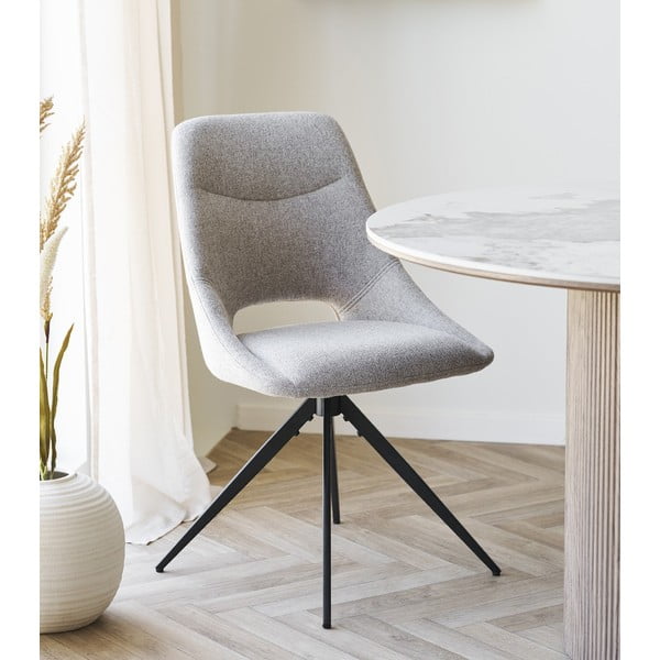 Béžová čalouněná jídelní židle Dokka – House Nordic-image-1