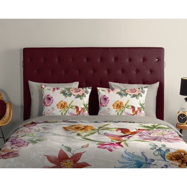 Béžové bavlněné povlečení na jednolůžko 140x200 cm – Good Morning-image-2