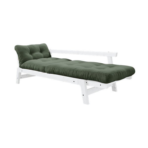 Variabilní pohovka Karup Design Step White/Olive Green-image-3