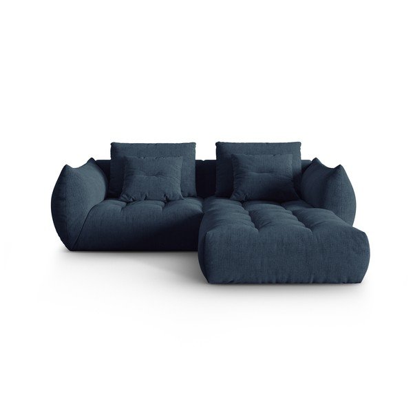 Tmavě modrá rohová pohovka (variabilní roh) Bloom – Micadoni Home