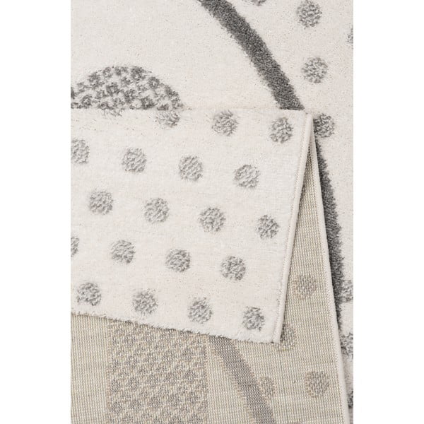 Béžový dětský koberec s šedými detaily Zala Living Rabbit, 120 x 170 cm-image-1