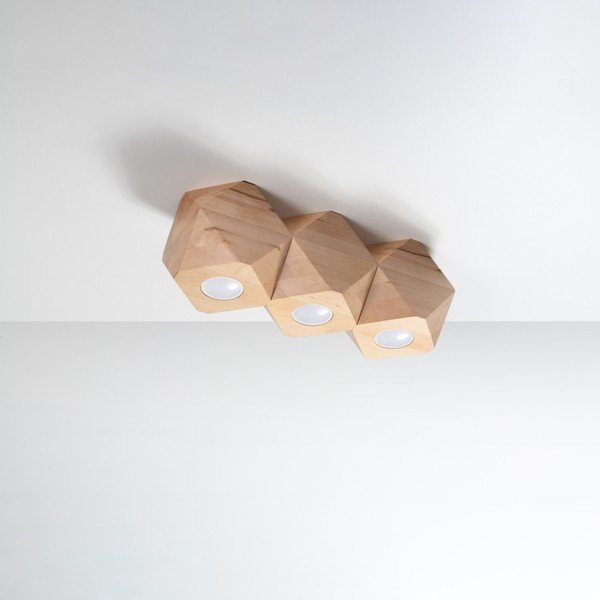 Bodové svítidlo v přírodní barvě 12x36 cm Vige – Sollux-image-4