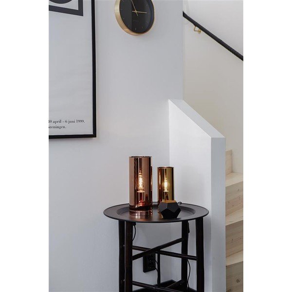 Stolní lampa v mosazné barvě Markslöjd Storm, ⌀ 12 cm-image-2