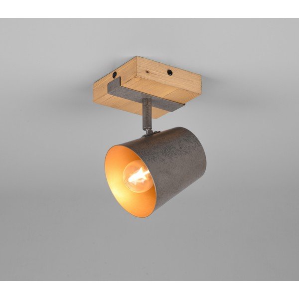 Bodové svítidlo v tmavě šedo-přírodní barvě Bell – Trio-image-1