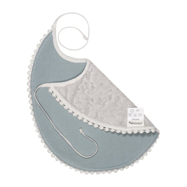 Šedý mušelínový bryndák Kindsgut London-image-3