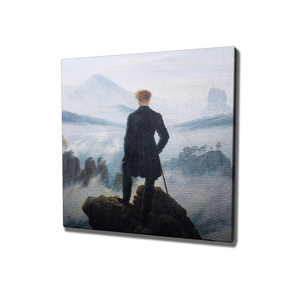 Obraz - reprodukce 45x45 cm Caspar David Friedrich – Wallity