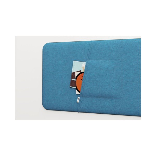 Bílá patrová postel s modrými detaily Devoto Nimbo I. -image-3