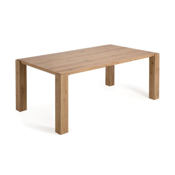 Jídelní stůl v dekoru dubu 100x200 cm Deyanira – Kave Home
