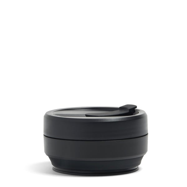 Černý skládací cestovní hrnek Stojo Titan Ink, 710 ml-image-1