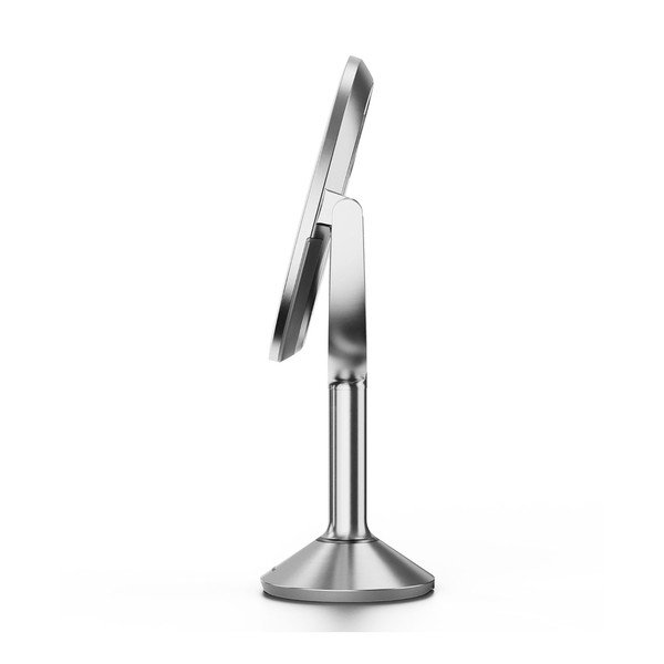 Kosmetické zrcadlo s osvětlením/zvětšovací (zvětšení 5x/zvětšení 10x) ø 20 cm Trio – simplehuman-image-4