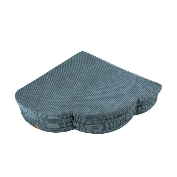 Tyrkysová dětská hrací podložka 160x160 cm – Meowbaby-image-4