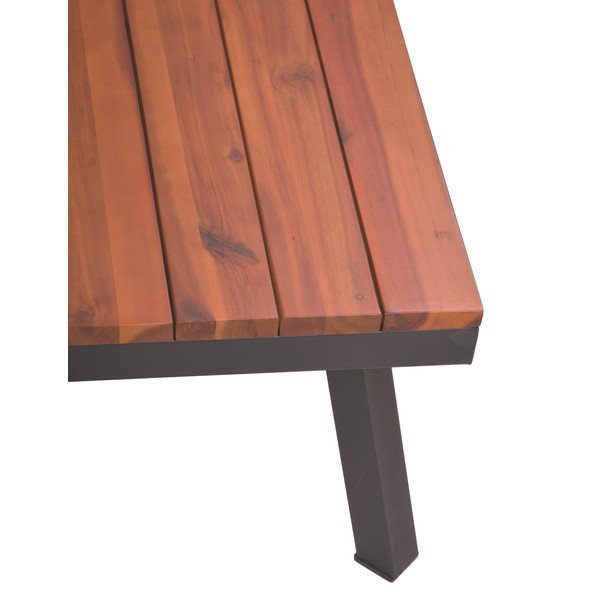 Šedý zahradní lounge set z masivu akácie pro 4 Theresa – Garden Pleasure-image-2